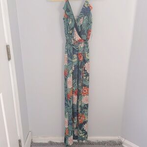 Everly Tropical Maxi Dress